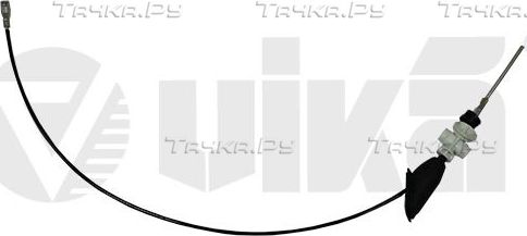 Трос ручника (тросик ручного тормоза) Vika. Артикул 77111639601