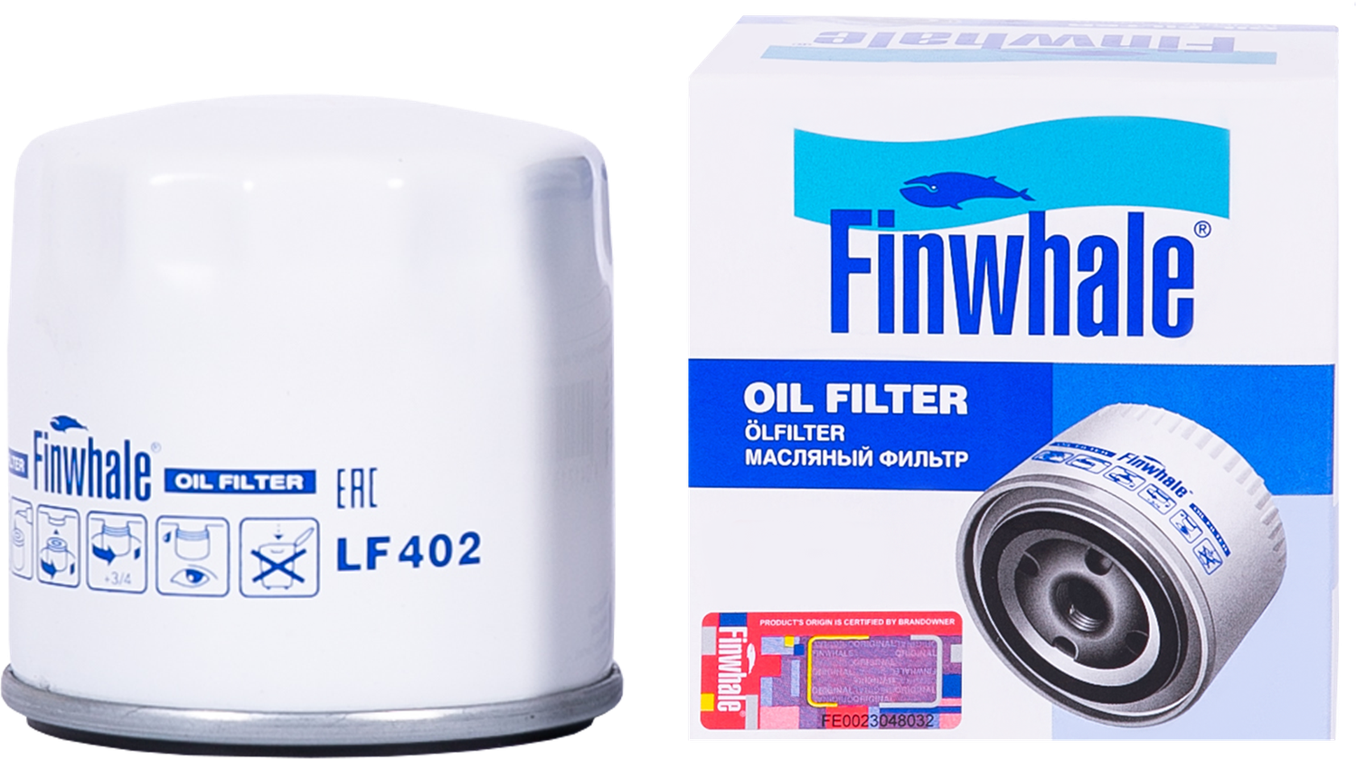 Масляный фильтр Finwhale. Артикул LF402