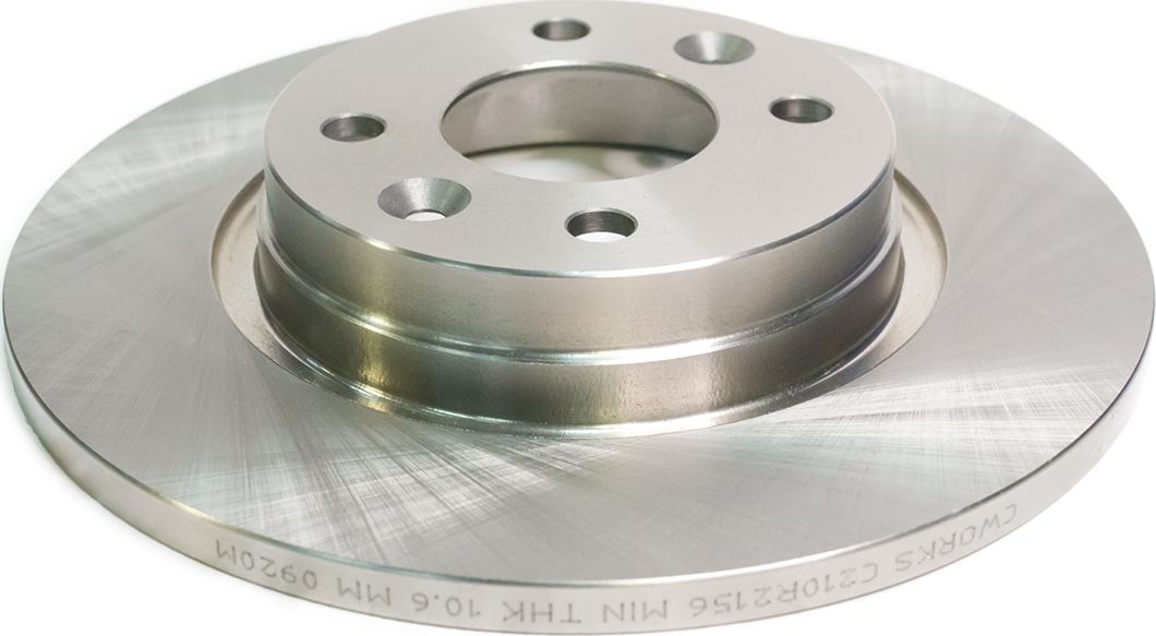 Тормозной диск Cworks передний для Renault Logan II 2007-2026. Артикул C210R2156