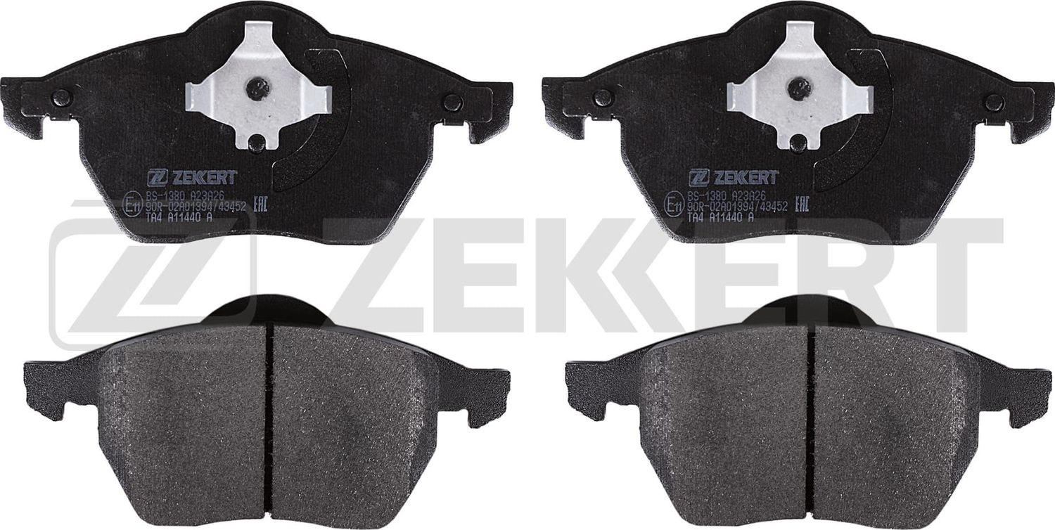 Тормозные колодки Zekkert передние для Audi A3 I (8L) 1996-1999. Артикул BS-1380