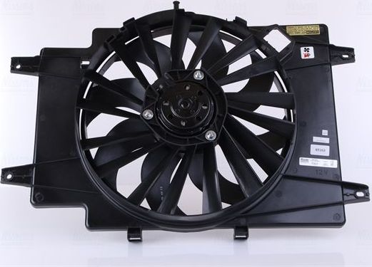 Вентилятор радиатора двигателя Nissens (полимерный материал). Артикул 85103