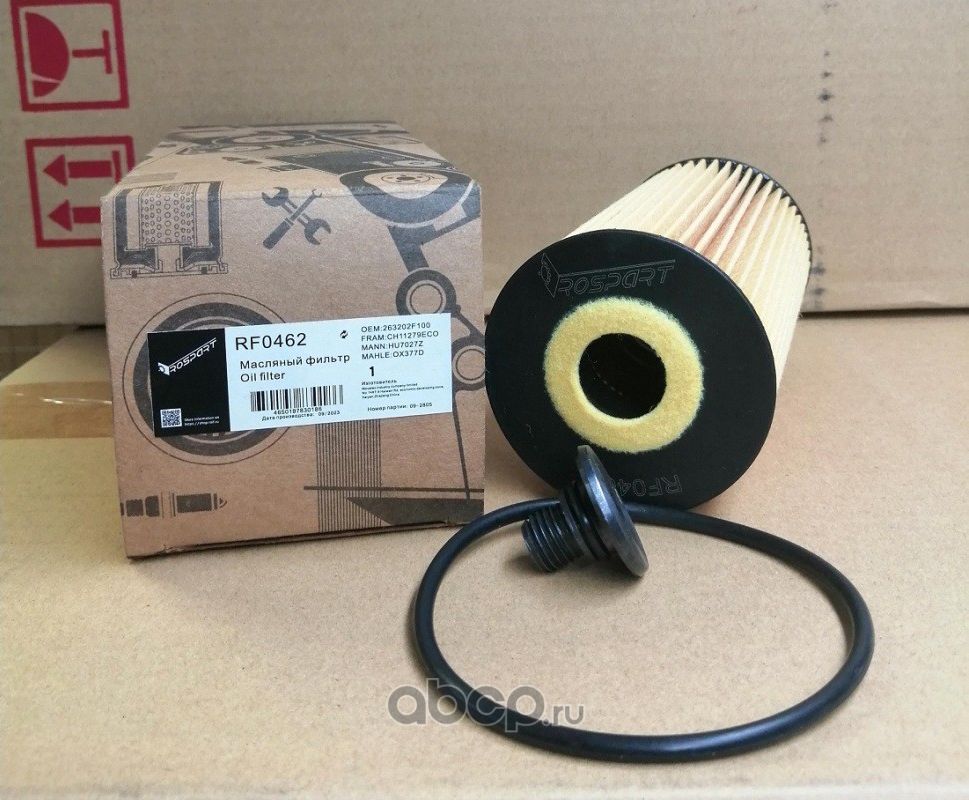 ФИЛЬТР МАСЛЯНЫЙ (Rospart). Артикул RF0462