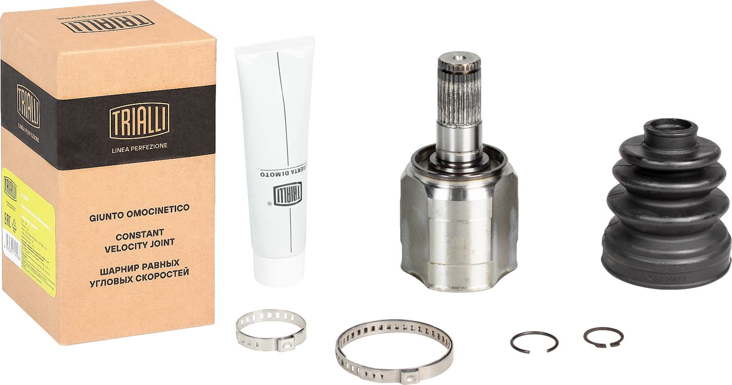 Шрус внутренний (граната) Trialli передний правый для Kia Rio II 2005-2011. Артикул GO 0856