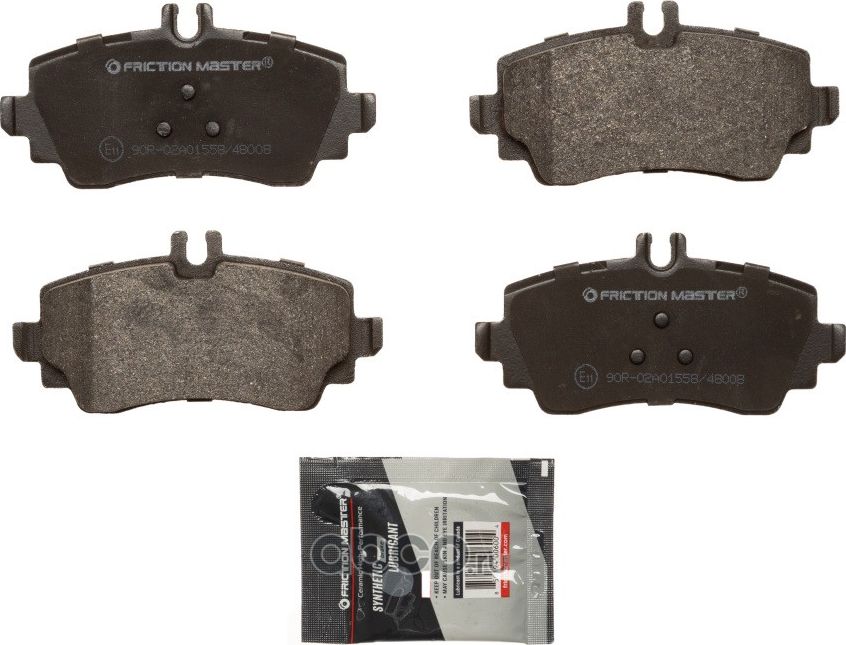 Колодки тормозные дисковые (Frictionmaster). Артикул MKD1250