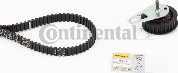 Ремень ГРМ с роликами (комплект) ContiTech. Артикул CT970K1