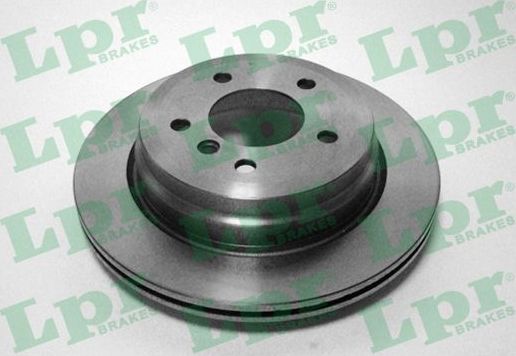 Тормозной диск LPR задний для BMW 1 I (E81/E82/E87/E88) 2006-2011. Артикул B2039V