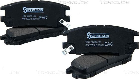 Тормозные колодки Stellox. Артикул 1637 000B-SX