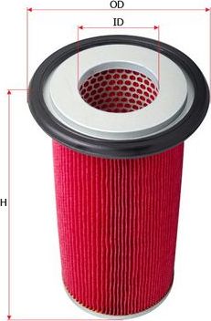 Воздушный фильтр Sakura. Артикул A-1872