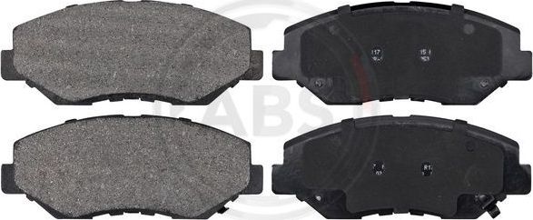 Тормозные колодки ABS. Артикул 37424