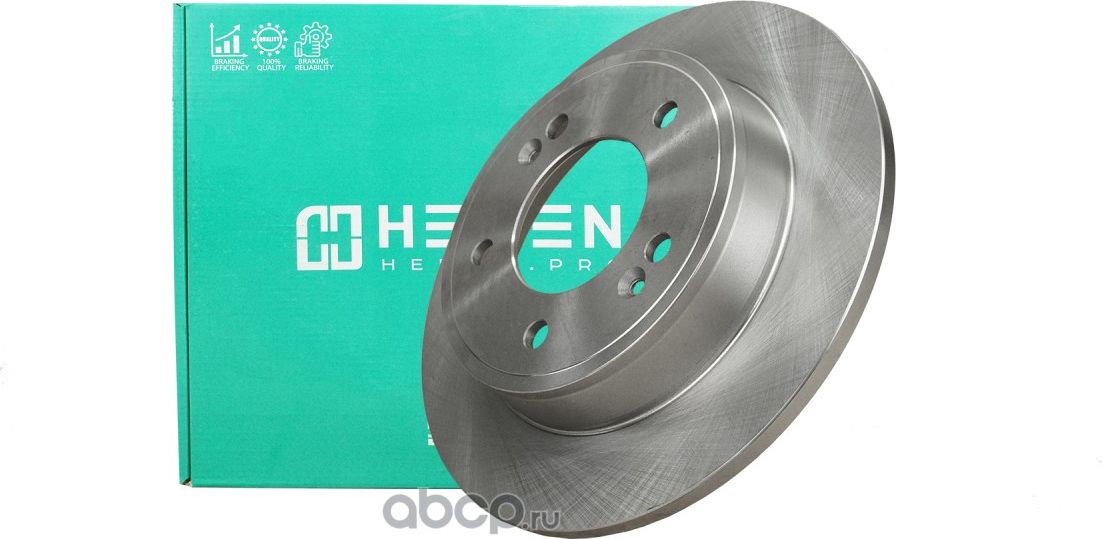 Диск тормозной задний Hyundai Elantra V,Veloster,i30 10>,Kia Ceed 12>, диам. 262 (Hemen). Артикул HTS004
