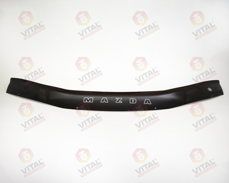 Дефлектор VT52 для капота Mazda 323 BA 1994-1998 седан. Артикул MZD08VT