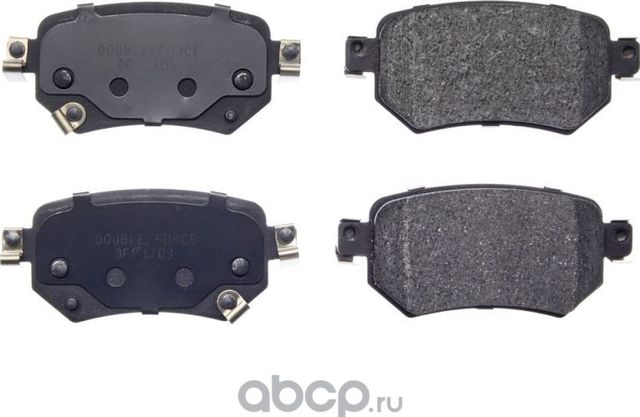 Колодки тормозные дисковые Double Force. Артикул DFP1709