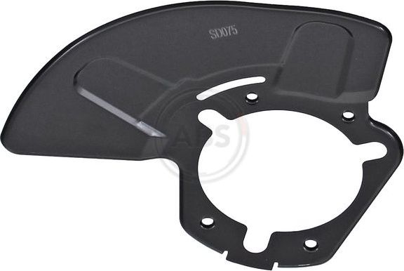 Кожух (щиток) тормозного диска ABS (Листовая сталь) передний левый для Opel Zafira A 1999-2005. Артикул 11058