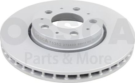 Тормозной диск OSSCA для Volvo S80 I 1998-2008. Артикул 75352