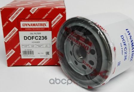 фильтр масляный (Dynamatrix-Korea). Артикул DOFC236