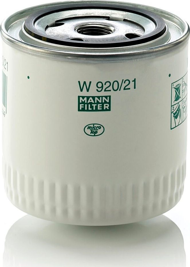 Масляный фильтр Mann-Filter для ВАЗ 2101 1970-2005. Артикул W 920/21