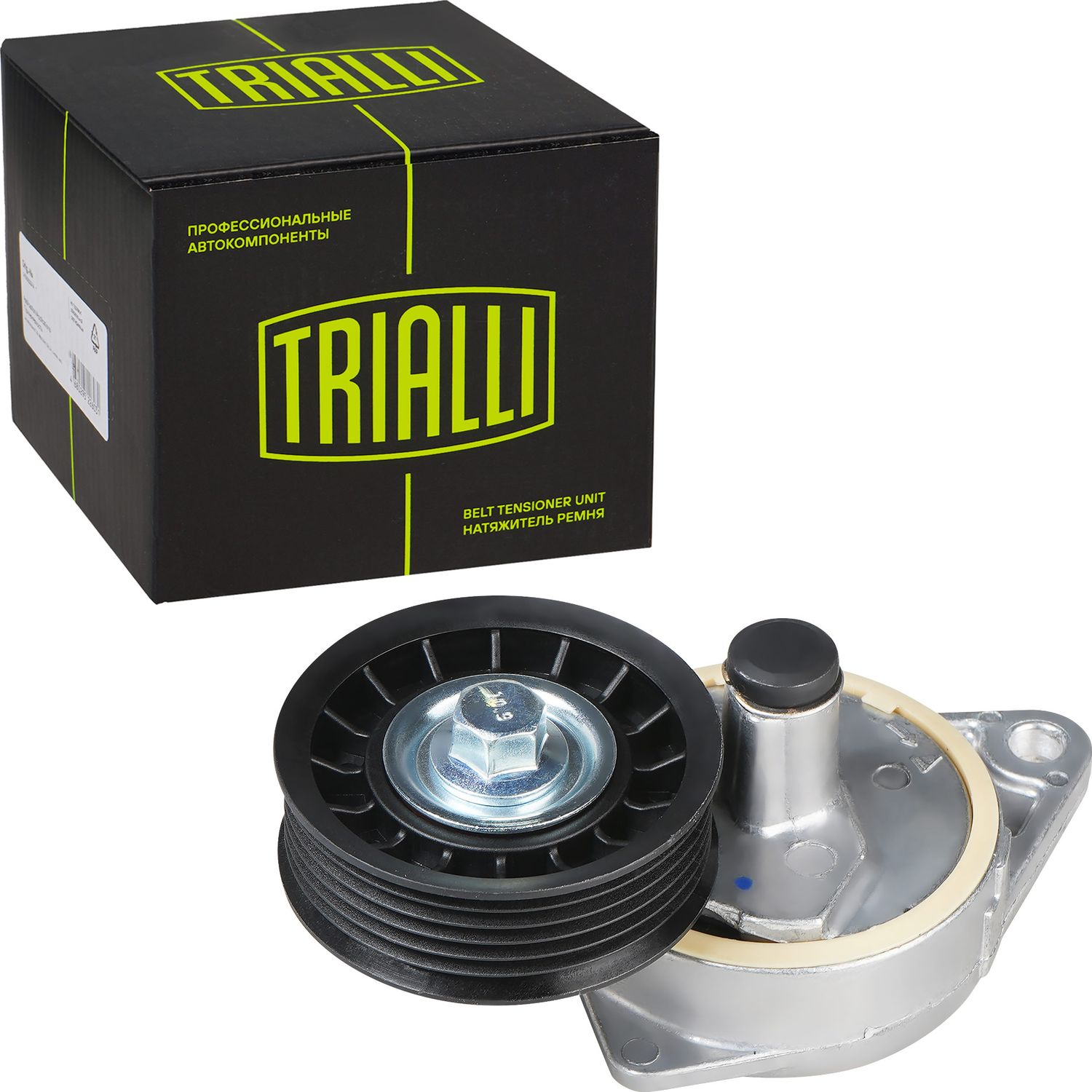 Натяжной ролик (натяжитель) приводного клинового зубчатого ремня Trialli. Артикул CM 1007N