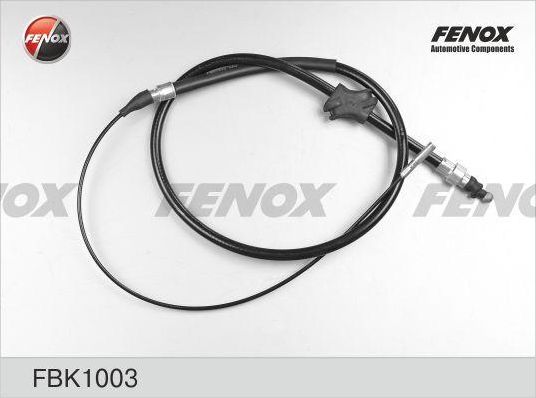 Трос ручника (тросик ручного тормоза) Fenox. Артикул FBK1003