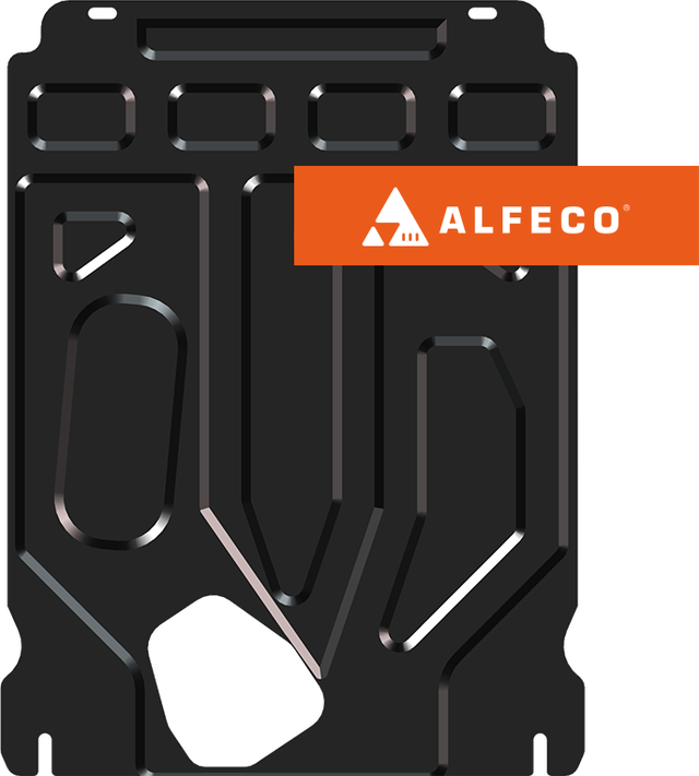 Защита Alfeco для картера и КПП Daewoo Sens 2002-2009. Артикул ALF.05.03