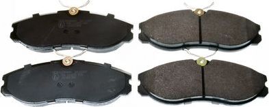 Тормозные колодки Denckermann. Артикул B111087