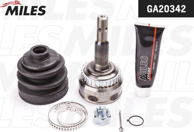 Шрус наружный (граната) Miles передний для Opel Astra F 1991-1999. Артикул GA20342