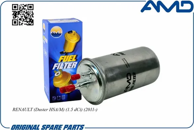 Фильтр топливный RENAULT LOGAN 1.5 DCi 2005 (AMD). Артикул AMDFF223