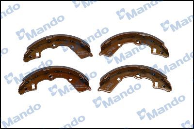 Тормозные колодки Mando задние для Kia Picanto I 2004-2011. Артикул MLK18