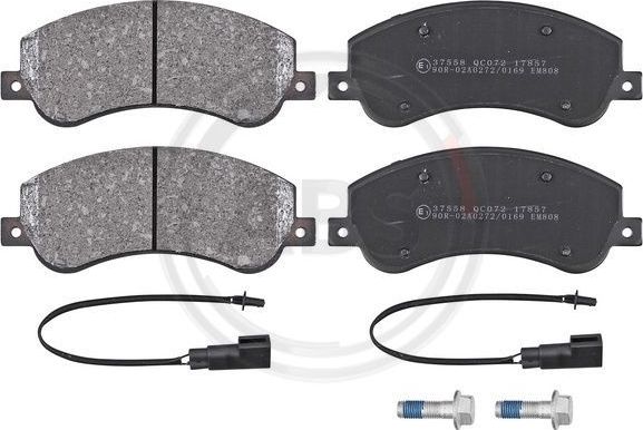 Тормозные колодки ABS передние для Ford Transit VII 2006-2014. Артикул 37558