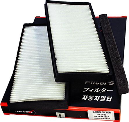 Фильтр салонный MAZDA 3 09- (к-т 2шт.) (Kortex). Артикул KC0054