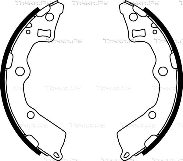 Тормозные колодки TRW. Артикул GS8754