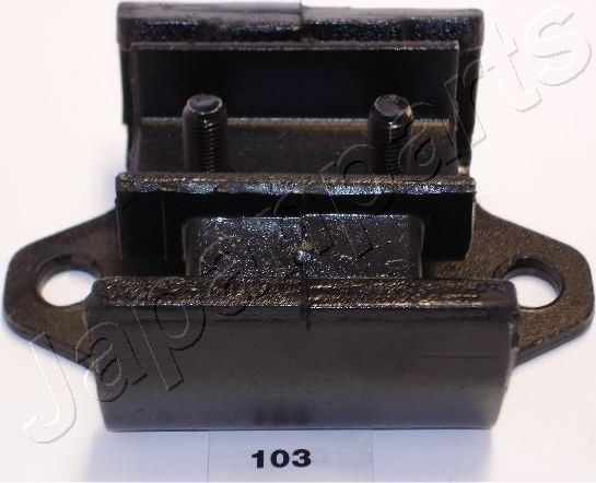 Подушка (опора) двигателя Japanparts задняя для Nissan Terrano I 1989-1996. Артикул RU-103