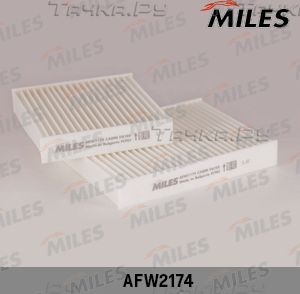 Салонный фильтр Miles для Peugeot 207 I 2006-2015. Артикул AFW2174