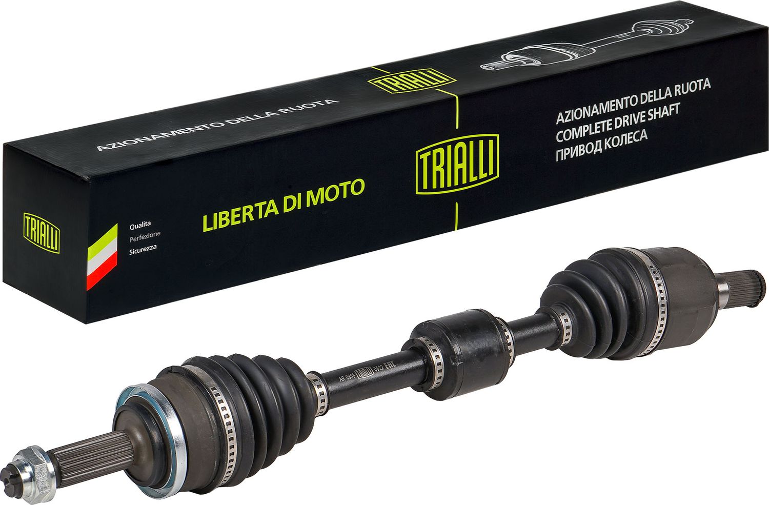 Полуось (привод в сборе, приводной вал) Trialli. Артикул AR 0809