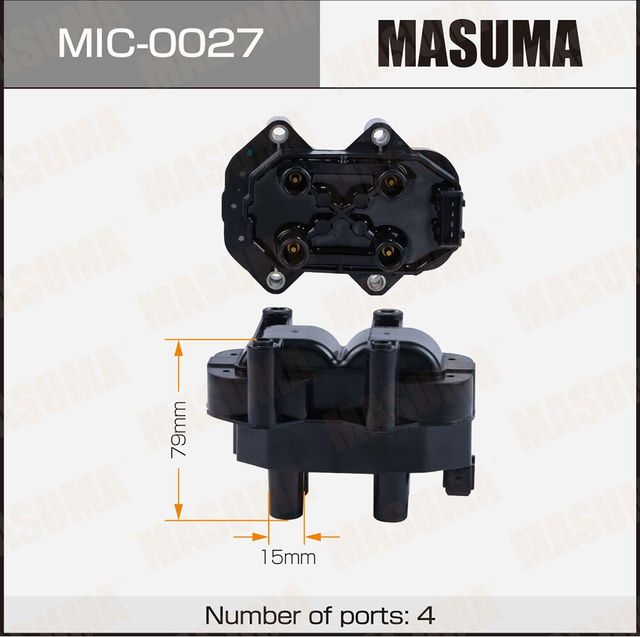 Катушка зажигания MASUMA Masuma. Артикул MIC0027