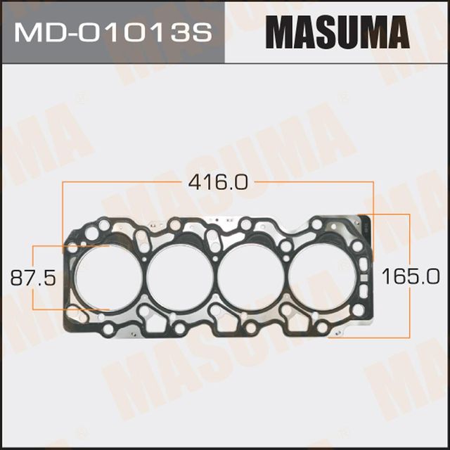 Прокладка ГБЦ Masuma для Toyota Lite Ace IV 1992-1994. Артикул MD-01013S