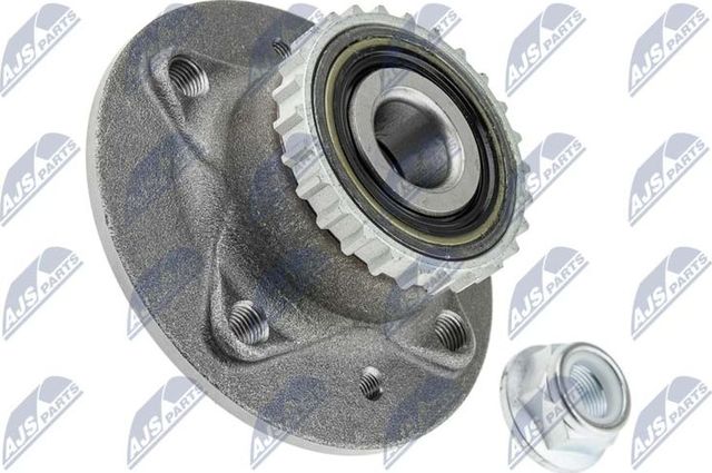 Ступица колеса с интегрированным подшипником NTY передняя/задняя правая/левая для Renault Kangoo I 1997-2009. Артикул KLT-RE-031