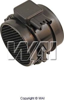 Датчик массового расхода воздуха (ДМРВ) WAI. Артикул MAF10222T