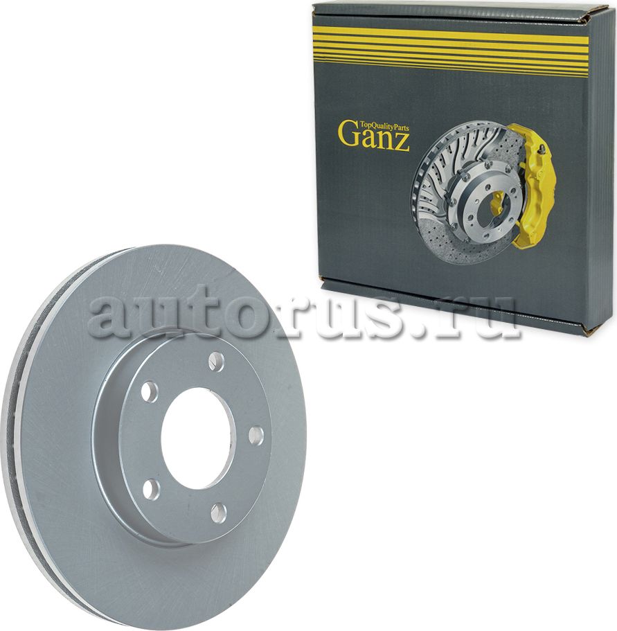 Диск тормозной передний (Ganz). Артикул GIJ10034