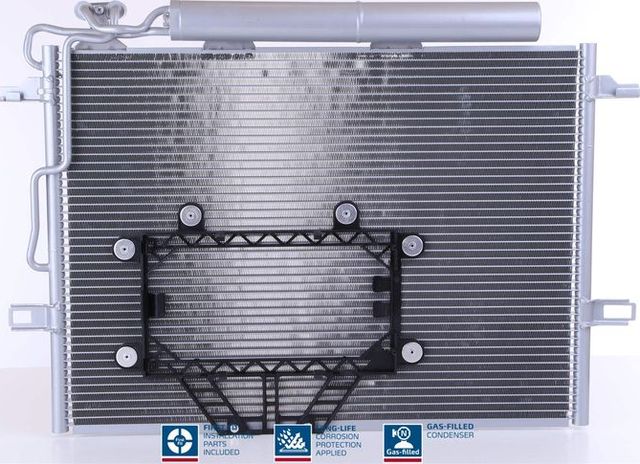 Радиатор кондиционера (конденсатор) Nissens (алюминий) для Mercedes-Benz E-Класс III (W211, S211) 2007-2009. Артикул 940325