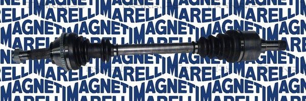 Полуось (привод в сборе, приводной вал) Magneti Marelli передняя левая для Peugeot Boxer II (230) 1994-2002. Артикул 302004190035