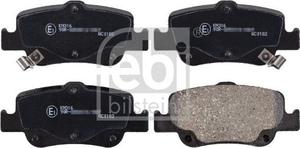 Тормозные колодки Febi Bilstein. Артикул 170285