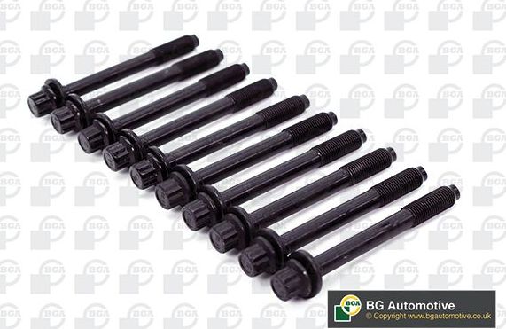 Комплект болтов ГБЦ BGA для Mitsubishi Pajero II 1991-2000. Артикул BK4332