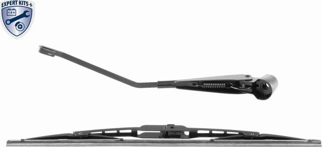 Поводок (рычаг) и щетка стеклоочистителя (дворника) Vaico (PBT (полибутилентерефталат)) задний левый для Volkswagen Transporter T4 1990-2003. Артикул V10-5743