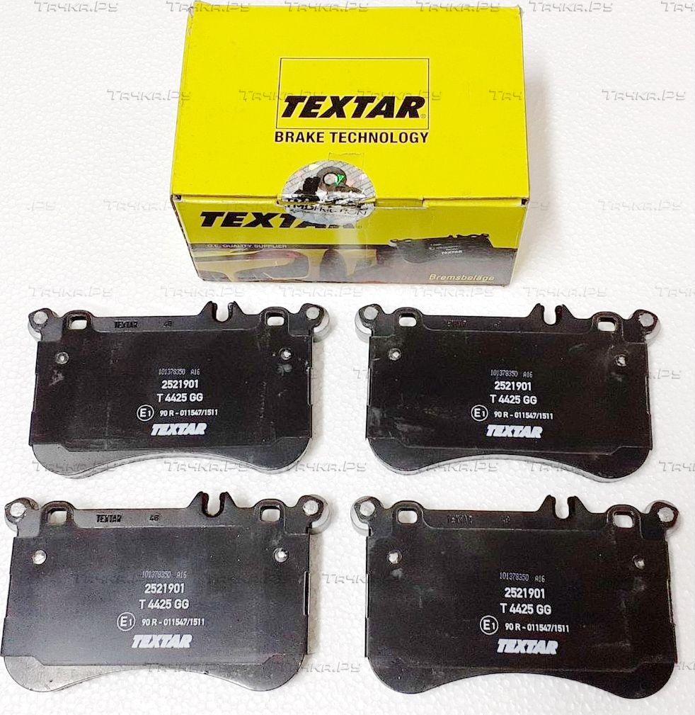 Тормозные колодки Textar Q+ передние для Mercedes-Benz SLC I (R172) 2016-2026. Артикул 2521901