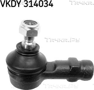 Наконечник рулевой тяги SKF правый/левый для Ford Scorpio I 1985-1994. Артикул VKDY 314034