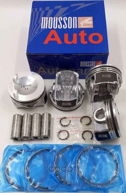 Поршень кольца комплект EA888 2.0T 21mm цена за 1шт ( продается комплектом 4 шт) (Mousson). Артикул SPR20EA88821STD