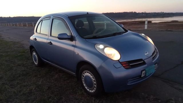 Дефлекторы Heko для окон Nissan March К12 5-дв. 2003-2010. Артикул 24236