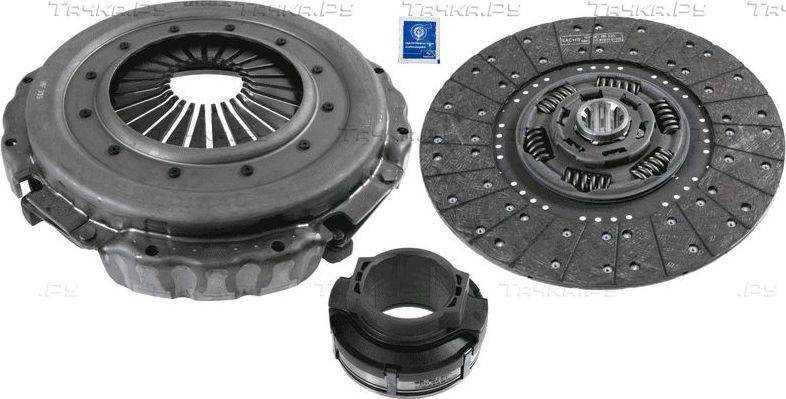 Сцепление (комплект) SACHS для IVECO EuroCargo I, II, III 2000-2015. Артикул 3400 700 486