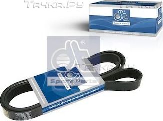 Приводной ремень поликлиновой DT Spare Parts для DAF CF 85 2001-2013. Артикул 5.41546