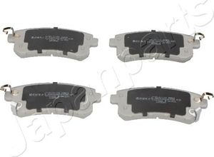 Тормозные колодки Japanparts задние для Nissan Patrol Y62 2010-2025. Артикул PP-104AF